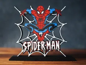 Spiderman Logo Schild Fanart