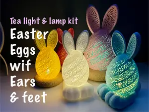 Easter Bunny Egg Lamp