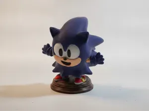 Sonic As A Cute Ghost Chibi & Cute Model