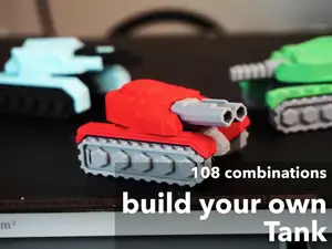 Build Your Own Tank! 108 Combinations