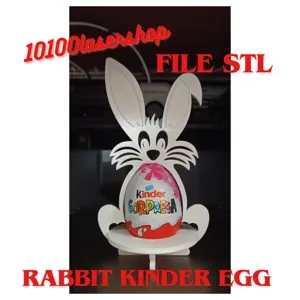 Easter bunny -rabbit kinder egg