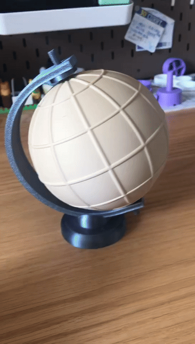 地球仪—中学地理课作业