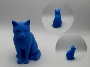 Sitting Cat – Minimal Calm Figurine