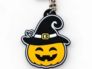 cute Halloween Pumpkin Keychain