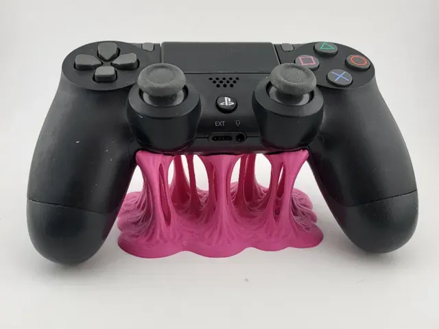 PS4 Controller Stand Bubble Gum Gaming Desk Decor