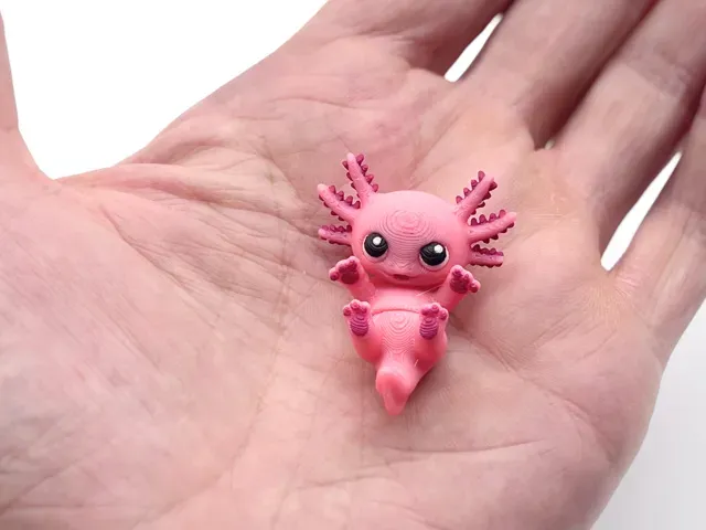 Tiny Axolotl - Articulated — Image 3 of 3