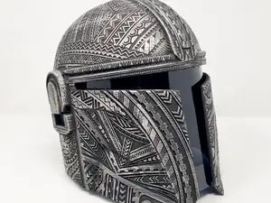 Tribal Mandalorian Helmet