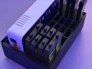 Gridfinity Whoopstor V3 + 1s 450mah Lipo Organizer