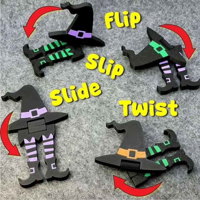 Witch Hat and Legs Slider + Flip Fidget (~44 mins) — Image 4 of 14