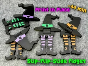 Witch Hat and Legs Slider + Flip Fidget (~44 mins)