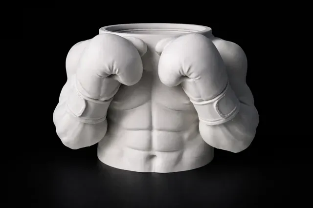 The Champ - Boxing Bust Pen Holder — Image 2 of 8