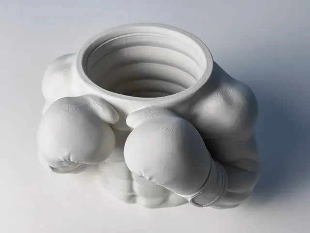 The Champ - Boxing Bust Pen Holder — Image 6 of 8