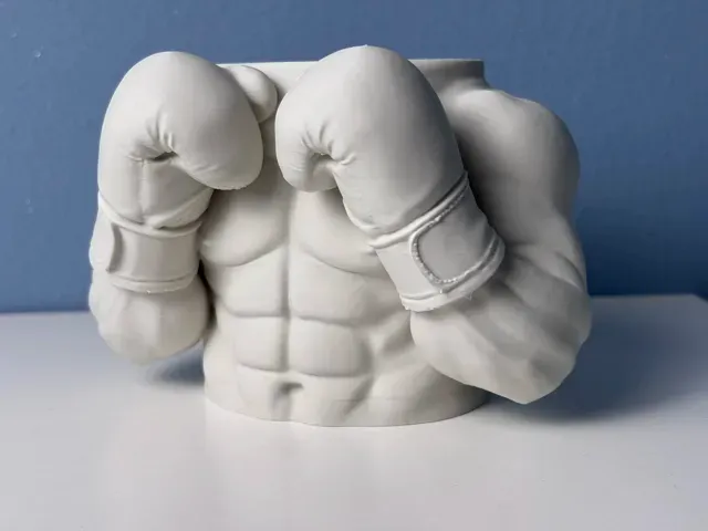 The Champ - Boxing Bust Pen Holder — Image 4 of 8