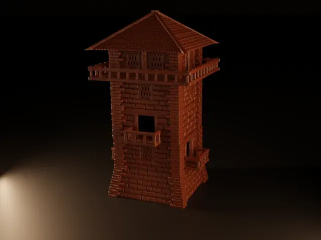 Guard Tower - Modular DND / wargaming terrain — Фото 2 из 3