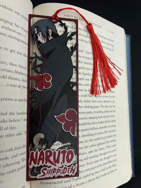 Itachi Uchiha, Naruto, Framed Cutout Bookmark — Image 3 of 5