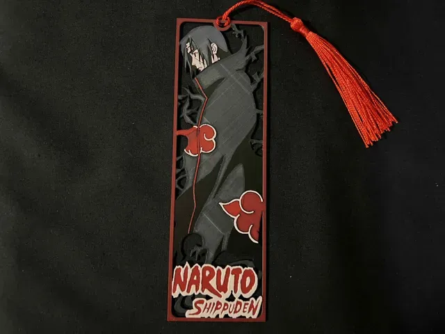 Itachi Uchiha, Naruto, Framed Cutout Bookmark — Image 5 of 5