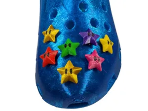 Super Mario Bros. Super Star Croc Shoe Charm
