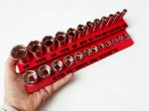 ICON 3/8" SAE Socket Organizer Harbor Freight