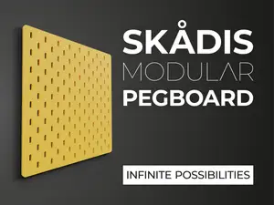 IKEA Skadis modular pegboard