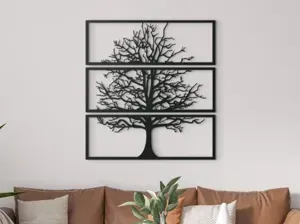 Three-Piece Tree Wall Art