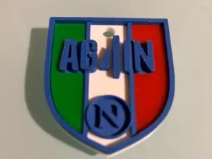 Portachiavi scudetto Napoli 2024/25 Again