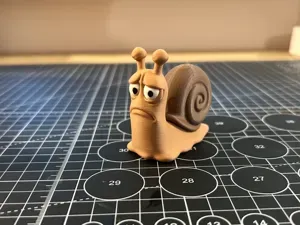 Emotional Stephan the Snail - sadness