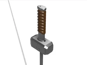 Thor's hammer bookmark