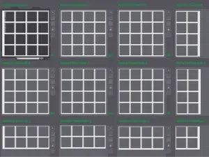 Gridfinity for Ikea Alex (wide)