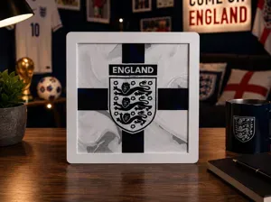 England Badge 3D Picture world cup