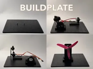 M3 Grid Build Plate