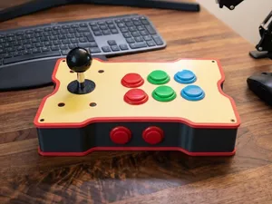 8 Button Arcade stick, Full Size Joystick Case