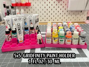36 Paint Holder 1 Floz/30ml w/ adapters gridfinity