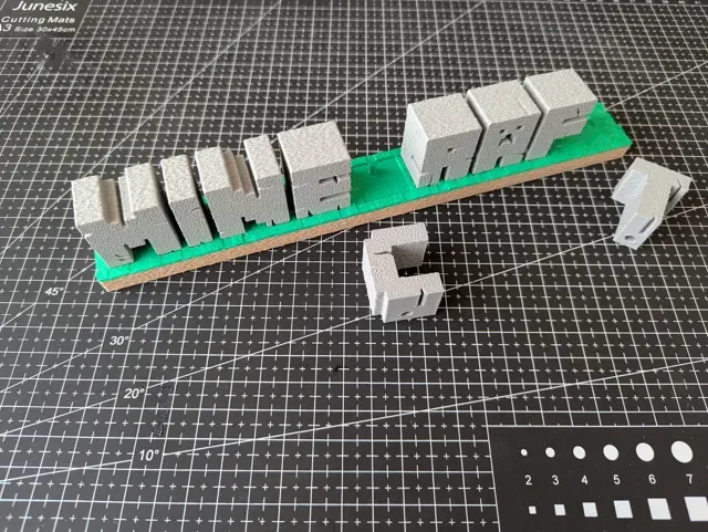 Custom Minecraft Name Plate — Image 3 of 4