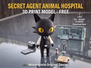 Secret Agent Figure – Animal Hospital