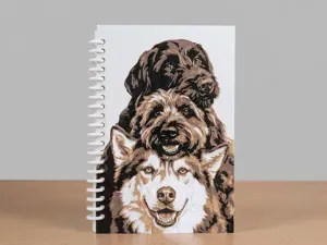 Cute Dogs Notebook Cover