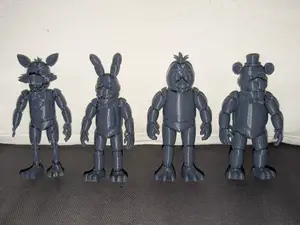 Five nights at Freddys style characters