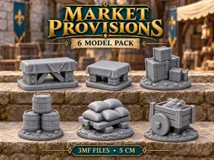 Muddy Base Village Market Props