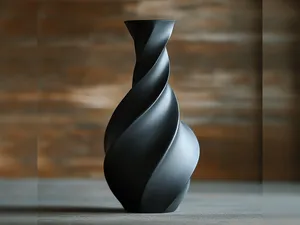 Modern Twisted Vase