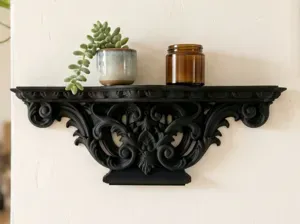 Baroque Wall Console Shelf Display Ledge