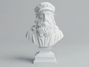 Leonardo da Vinci Bust