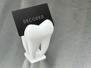 Tooth businesscard holder for dentists