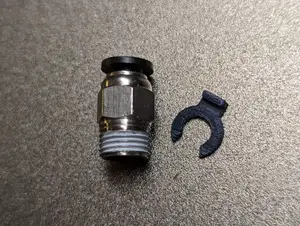 Bowden Tube Coupler Clip PC4 4mm Fitting Push Lock