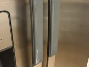 Refrigerator handle covers