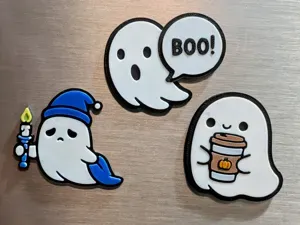 Cute Halloween Ghosts Magnet Set Pt 2 – Fast Print