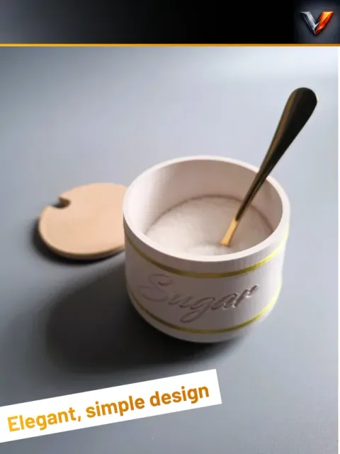 Sugar Bowl Kitchen Table Jar — Image 4 of 4