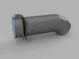 Ventilation System with Automatic Valve (60mm)
