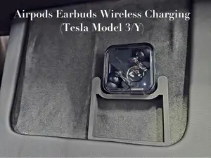 Earbud Wireless Charging Spacer: Tesla Model 3/Y