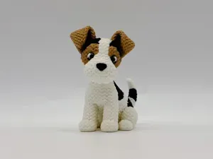 Knitted Toy Fox Terrier