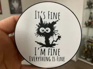 I am fine coaster