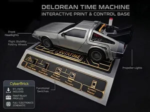 DELOREAN - Time Machine - CyberBrick